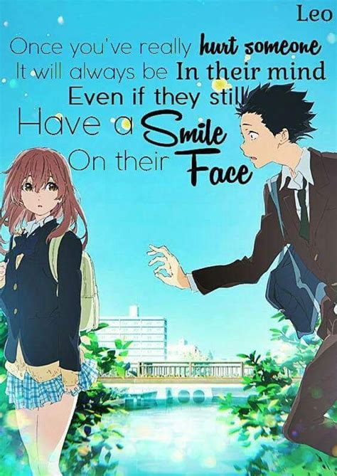 When they first talk alone? Anime Quote (A Silent Voice) | Anime Amino