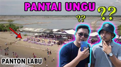 Pantai Ungu Wisata Viral Panton Labu Aceh Youtube