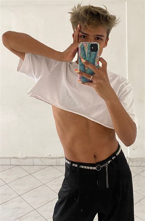 male crop top mens crop top guys in crop tops aesthetic genderless fashion