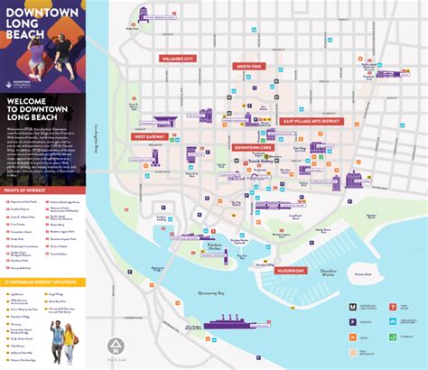 Downtown Long Beach Map For Visitors Residents And Businesses