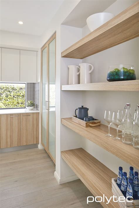 Floating shelf brackets can only be mounted into a solid wall or timber stud behind plasterboard. Tiles that floor me. | Classic white, Shelving and Pantry
