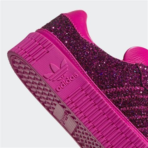 Adidas Originals Sambarose Shoes Pink Glitter With Images Shoes
