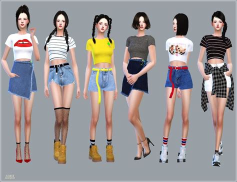 Sims 4 Clothing Sims 4 Mods Clothes Sims 4