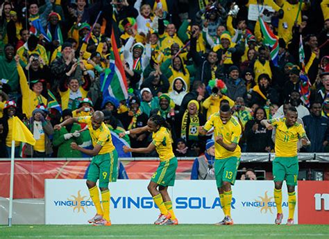 South African National Team Goal Celebrationclassic Team Goals