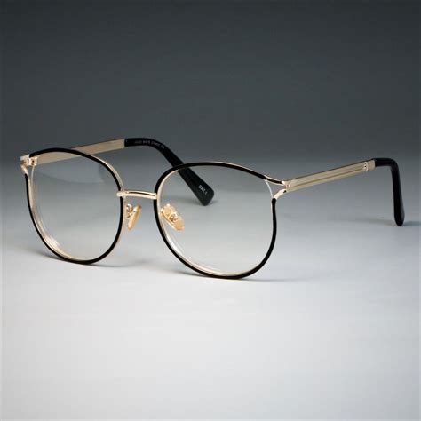 Ladies Cat Eye Glasses Frames For Women Metal Frame Optical Fashion