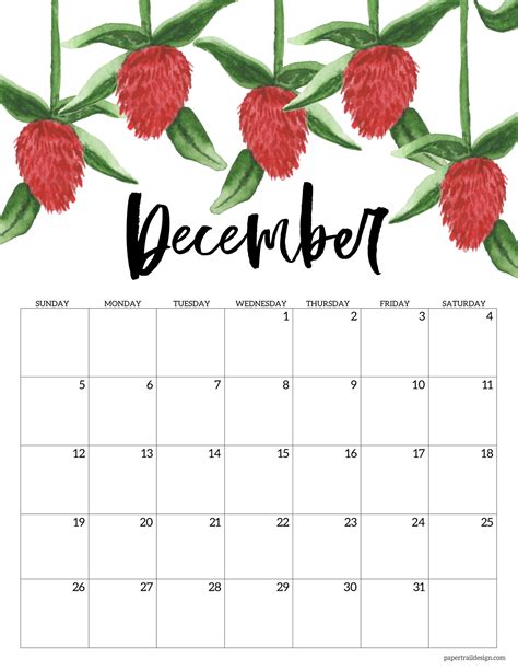 December 2021 Calendar Printable Cute Printable Word Searches