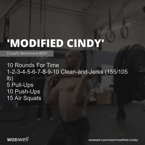 Modified Cindy Wod
