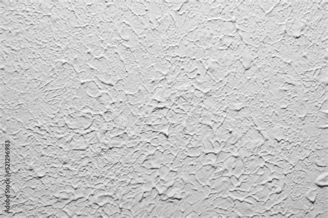 Stomp Brush Style Drywall Texture From The 1980s Stock Photo Adobe Stock