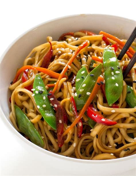 A fast, healthy weeknight dinner you will love! 20 Minute Vegetable Lo Mein Recipe on Yummly. @yummly # ...