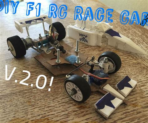 Diy F1 Rc Race Car V20 19 Steps With Pictures Instructables