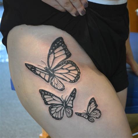 List 94 Pictures Butterfly Tattoo On Side Of Hip Superb