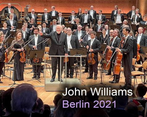 John Williams Berlin 2021 Concert Summary Saturday 1610