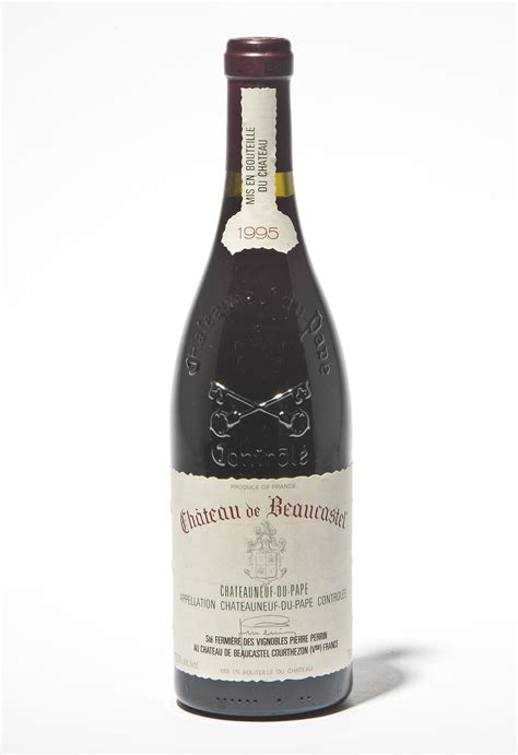 Château De Beaucastel Châteauneuf Du Pape 1995 Rhône Perrin Christies