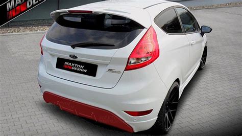 Rear Bumper Extension Ford Fiesta Mk7 Scc Performance