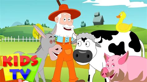 Old Mcdonald Had A Farm Kids Tv Nursery Rhymes Animal Sound Song