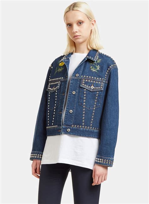 Find great deals on ebay for womens jacket blue. Lyst - Stella McCartney Women's Nashville Embroidery Denim ...