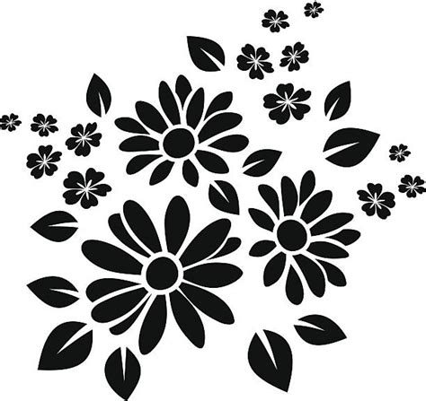 Jasmine flower clipart black and white. Best Black And White Daisy Illustrations, Royalty-Free ...