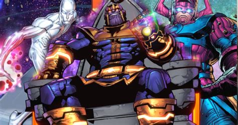 Marvel Snap Brings Thanos Silver Surfer The Power Cosmic