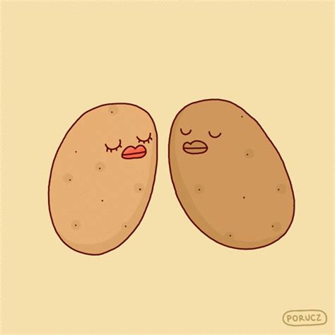 Kissing Potatoes Gif Find On Gifer