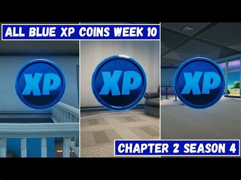 Season 4 of fortnite is finally here, introducing us to a new cast of marvel characters and their cosmic struggle against galactus, dubbed the nexus war. All 3 Blue XP Coins Locations Week 10! - Deja Blue Punch ...