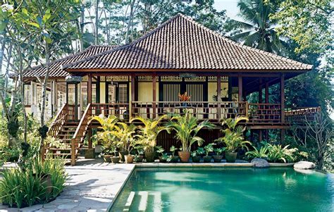 Ubud Bali Resort Architecture Tropical Architecture Residential
