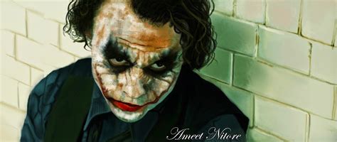 Amit Nitore The Joker Digital Painting