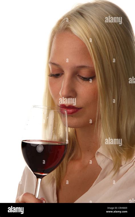 Woman Drinking Wine Posed Hi Res Stock Photography And Images Alamy