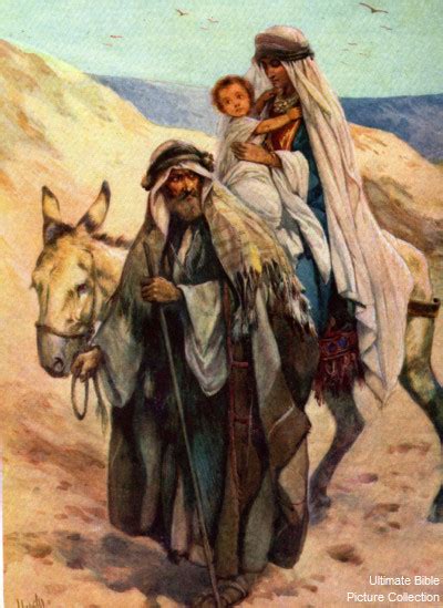 Matthew 2 Bible Pictures Joseph Mary And Jesus In Stable