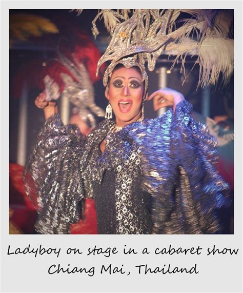 Polaroid Of The Week Ladyboy On Stage In Chiang Mai Thailand