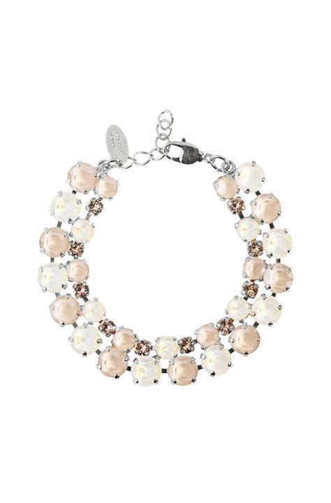 Caroline Svedbom Pomona Bracelet Rhodium Light Delite