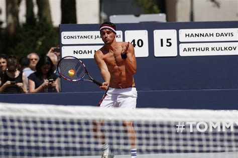 Arthur Kulkov Noah Mills Rock Tennis Fashions For Tommy Hilfiger