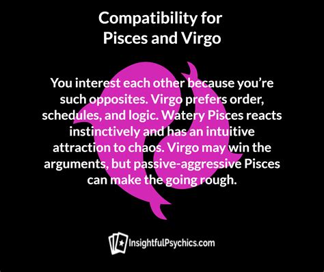 Pisces And Virgo Compatibility Water Earth Pisces And Scorpio