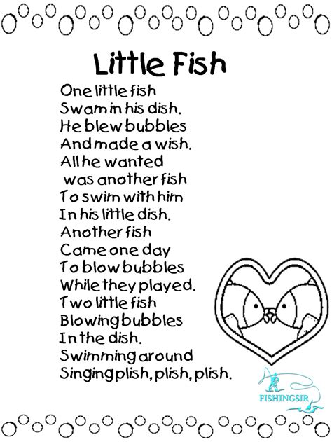 I will teach you in my verse. Make a wish #fishing #poem | Rhyming poems for kids, Kids ...