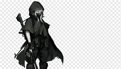 Anime Female Sniper Drawing Art Anime Manga Fictional Character