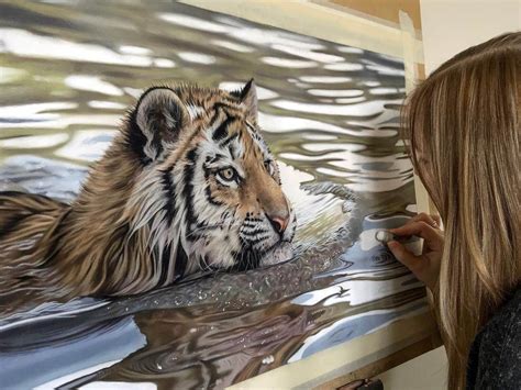 Realistic Animal Portrait Pastel Drawings Realistic Animal Drawings