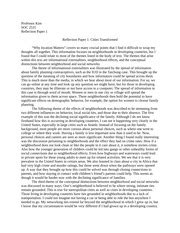 Writing a reflective essay is the surest way of sharpening your critical thinking skills as well as developing and expressing your opinions on a given topic. reflection paper 3 for globalization - Jordon Lim Sociology of Globalization Reflection Paper 3 ...
