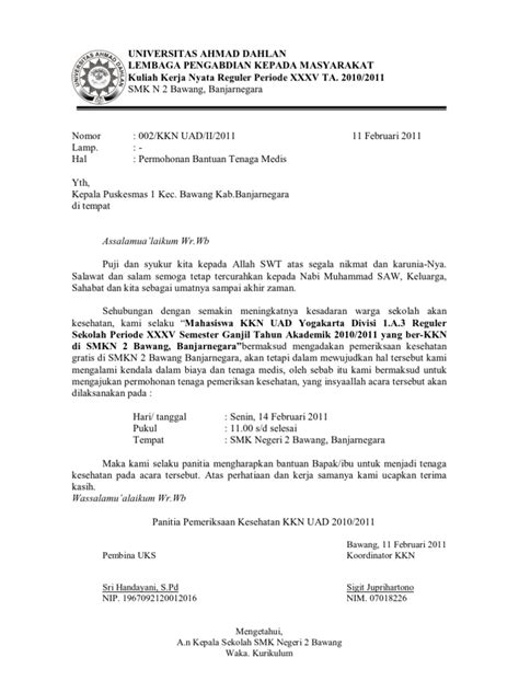 Penjelasan lengkap seputar contoh surat permohonan. Contoh Surat Permohonan Bantuan Obat Ke Puskesmas - Contoh Surat