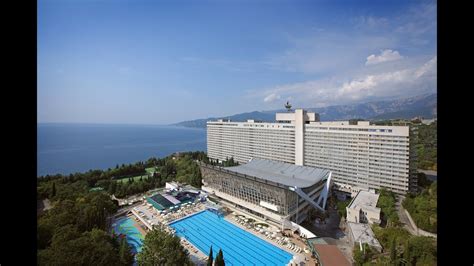 Crimea Hotel Yalta Intourist Youtube
