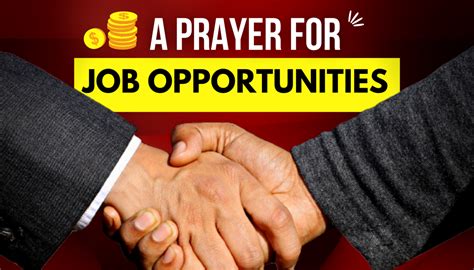 A Prayer For Better Job Opportunities Fortuna Money Prayers