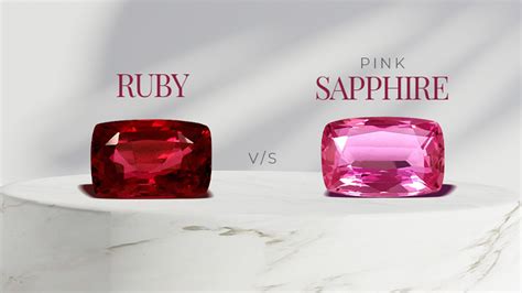 Ruby Vs Pink Sapphire Which One Stands Out Gemsny