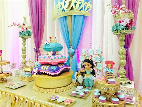 Princess Jasmine Aladdin Baby Shower Party Ideas Photo 2 Of 25