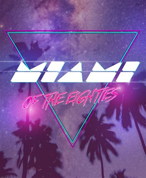 Miami Of The Eighties Retro Wave 80s Miami Vice Theme Dragon Ball