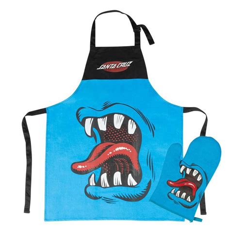 All burgers are grass fed & dressed with fresh lettuce, tomato, onion, pickle & our special house sauce. Santa Cruz Phillips Hand BBQ Apron w/ Mitt - Blue/Black in ...