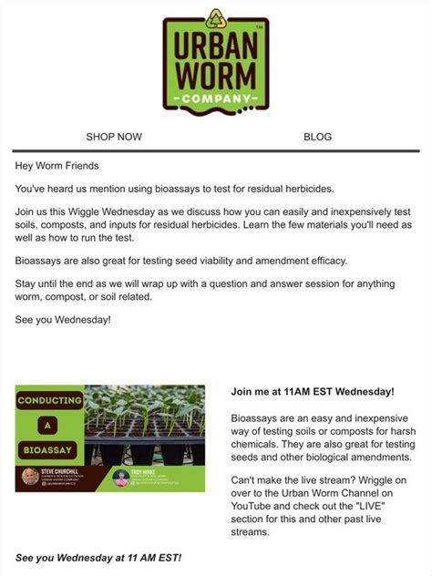 Urban Worm Company Conduct Your Own Bioassays And Save 100s Milled