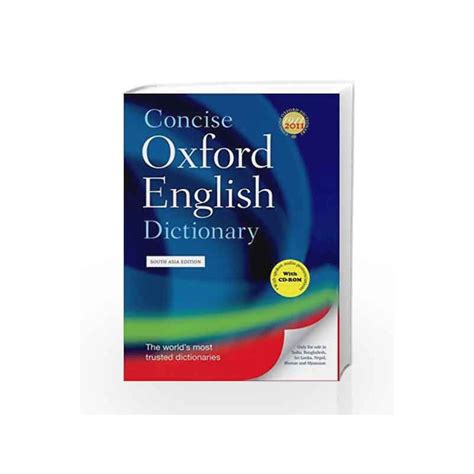 Concise Oxford English Dictionary (with CD) by Oxford Dictionaries-Buy ...