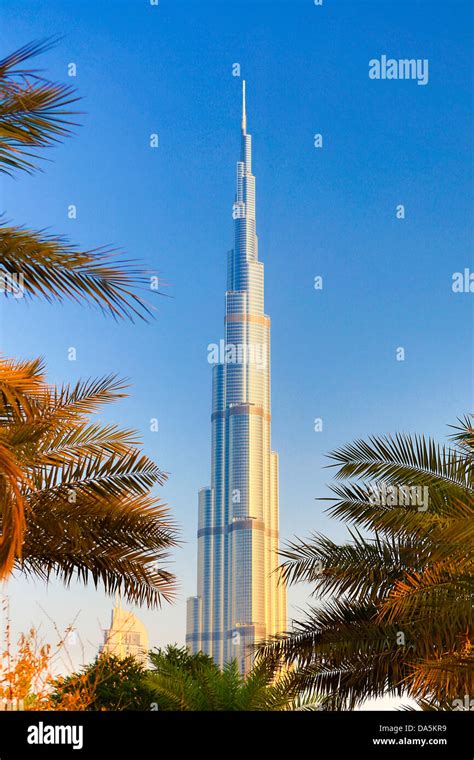 United Arab Emirates Uae Dubai City Downtown Burj Khalifa