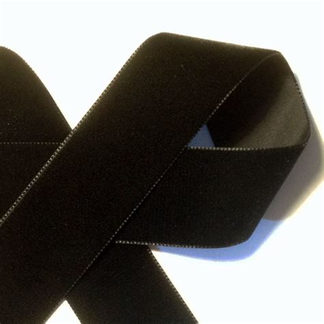 Black Velvet Ribbon 16mm 5 8 Renaissance Fabrics