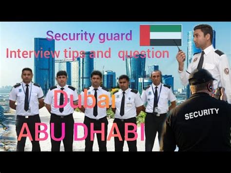 DUBAI SECURITY INTERVIEW TIPS PROCESS AND QUESTION PSBD DPS SIRA