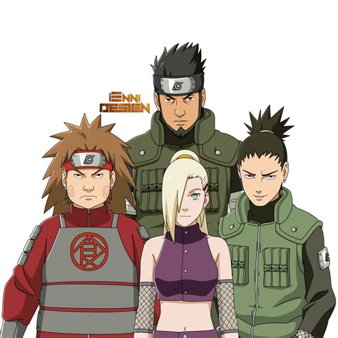 Naruto Shippuden Team Asuma Team 10 By Iennidesign On Deviantart