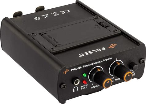 Amazon Com Polsen PMA 2B Stereo Personal In Ear Monitor Amplifier